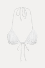 Nick Skimpy Triangle Bikini Top - Optic White