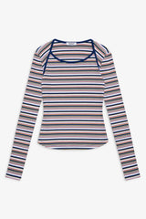 Blair Striped Long Sleeve Shirt - Love Stripe