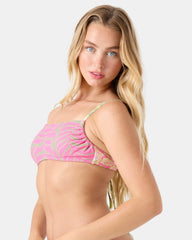 Stay Wild Adjustable Bralette Bikini Top