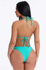 Maui Mix And Match Mid Rise Cheeky Bikini Bottom - Mint