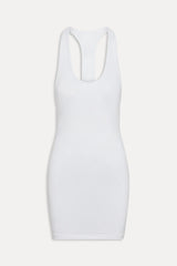 x JENNIE Bianca Cotton Mini Dress - Optic White
