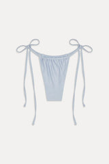 Tia Skimpy Shine Bikini Bottom - Frosting