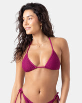 Crochet Mini Tiki Triangle Bikini Top