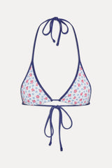 Paradise Halter Bikini Top - Wild Rose