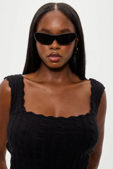 x LEXXOLA Nina Sunglasses - Night Shade