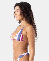 Sunset Swells Tiki Triangle Bikini Top