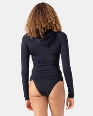 New Essentials Ls Zip Hooded