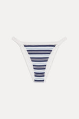 x JENNIE Tide Knit Bikini Bottom - Arctic Stripe