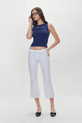 Twilight Capri Pants - White