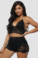 Desi Crochet Set - Black