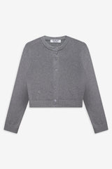 Dudley Knit Cardigan - Rain Cloud