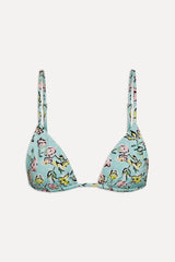 Lumia Triangle Bikini Top - Pastel Peony