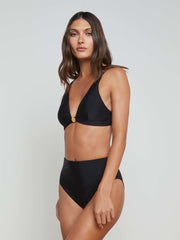 Vanessa High-Waisted Bikini Bottom
