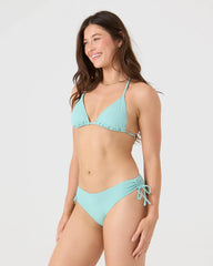 SD Beach Classics Short Sleeve Hipster Lace Up Full Bikini Bottom