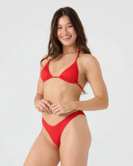 Rib Roxy Love V Front Cheeky Bikini Bottom