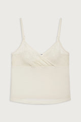 Dream Lace Tank - Porcelain