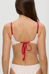 Cola Underwire Bikini Top - Tiny Berry