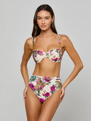 Vanessa High-Waisted Bikini Bottom