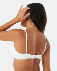 Rib Roxy Love Knot Bralette Bikini Top