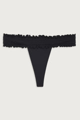 Sofia Micro Bikini Bottom - Black