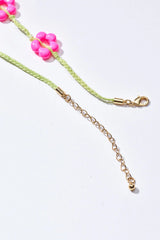 Daisy Chain Necklace - Kiwi
