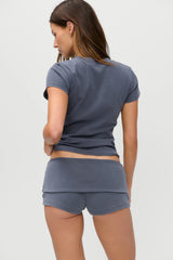 x JENNIE Eva Cotton Tee - Comet