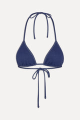 x BELLA HADID Nick Triangle Bikini Top - Summer Denim