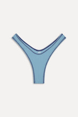 Full Moon Micro Bikini Bottom - Blue Vanilla