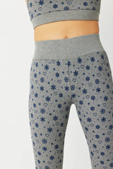 Noelle Waffle Legging - Apres Ski