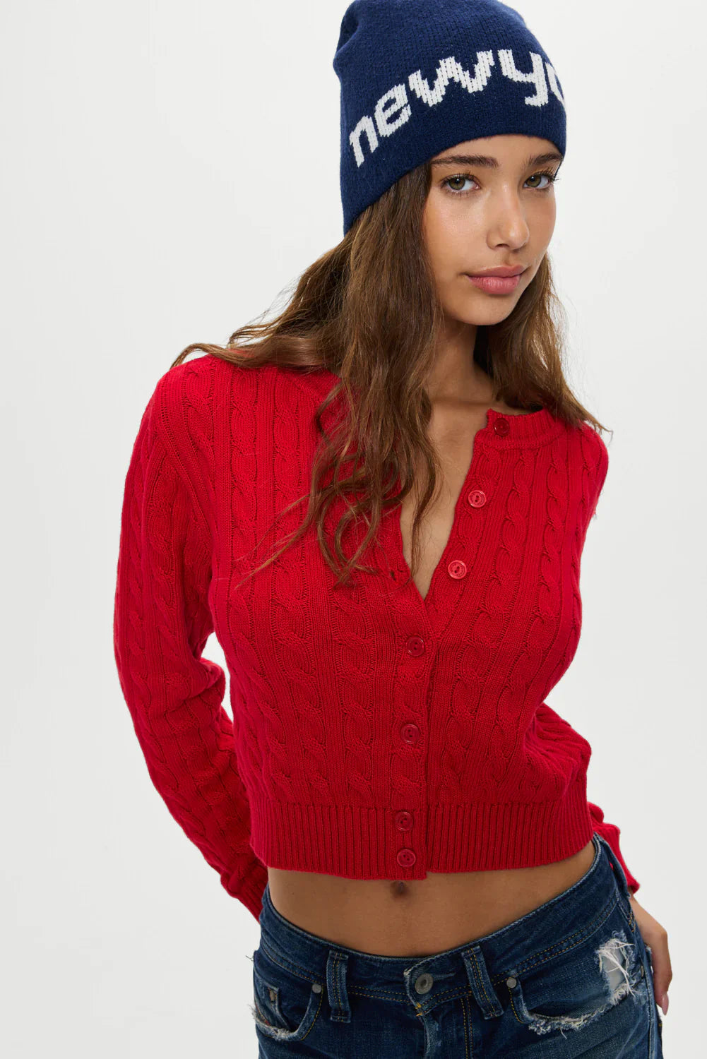Bundle Up Knit Beanie - Steel NY