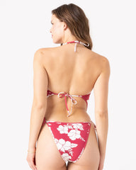 Hibiscus Hideaway Tie Side One Piece Swimsuit