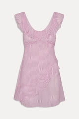 Be Mine Chiffon Mini Dress - Love Drop