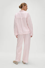 Easy Striped Sleep Pants - Pink Stripe