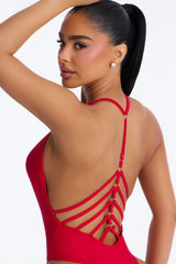One And Only 1 Piece Swimsuit - Red