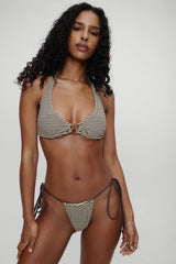 x BELLA HADID Beau Halter Bikini Top - Lasso