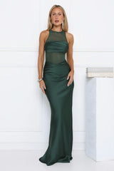 Captivating Smile Maxi Dress Green