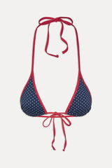 Paradise Micro Halter Bikini Top - Shooting Stars