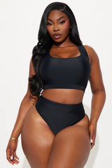 Beach House Swim 2 Piece Bikini - Black