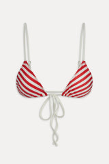 x Réalisation Par Lila Triangle Bikini Top - Portofino