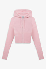 Heritage Zip Up Hoodie - Cozy Pink
