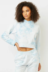 Burl Sweatshirt - Baby Blue Tie Dye