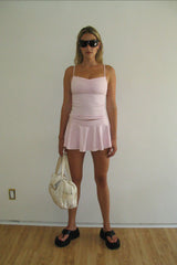 Giselle Tank - Icy Pink