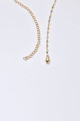 Hibiscus Charm Necklace - Gold