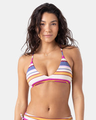 Sunset Swells Cut Out Bralette Bikini Top