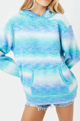Aiden Knit Sweatshirt - Blue Horizon
