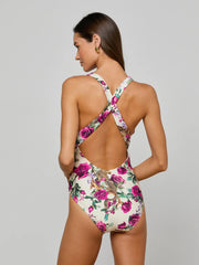 Lisa Plunge One-Piece Swimsuit