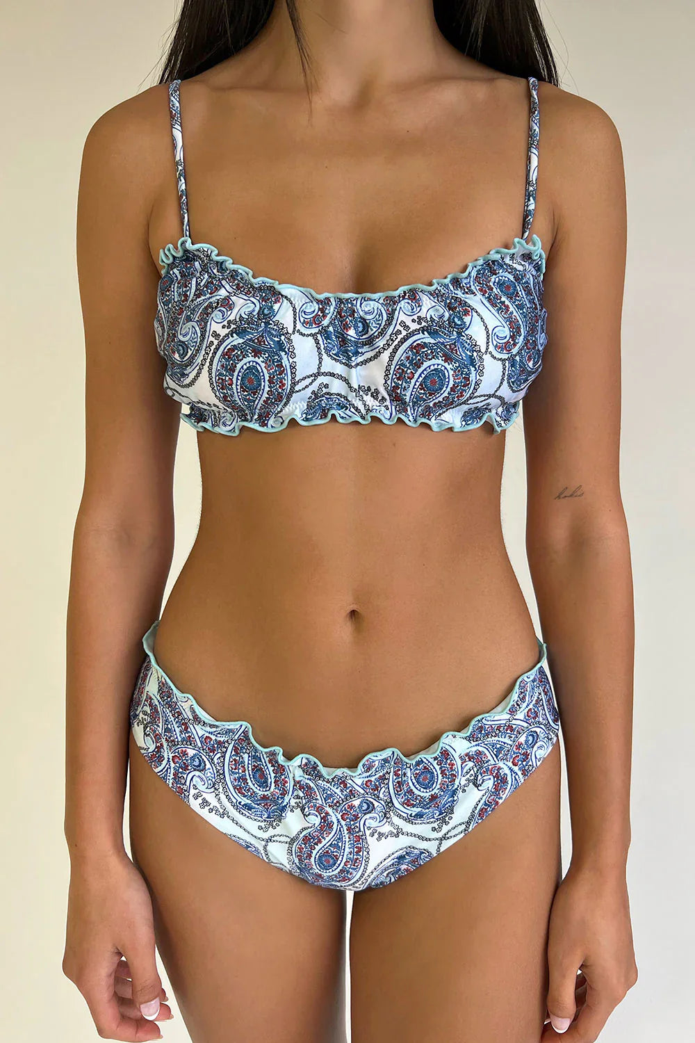 Maria Shine Full Coverage Bottom - Paradiso Paisley