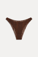 x Réalisation Par Dove Reversible Bikini Bottom - Python/Animal