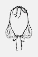 Paradise Halter Bikini Top - Classic Polka Dot