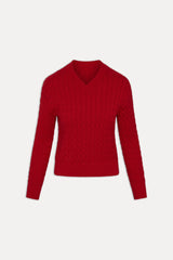 Prince Cable Knit Sweater - Heartstrings